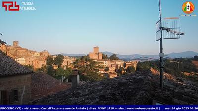 immagine della webcam nei dintorni di Orvieto: webcam Proceno