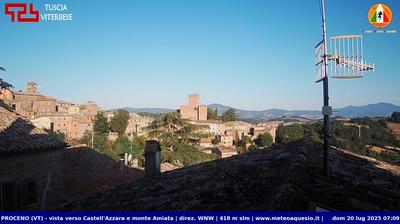 immagine della webcam nei dintorni di Piegaro: webcam Proceno
