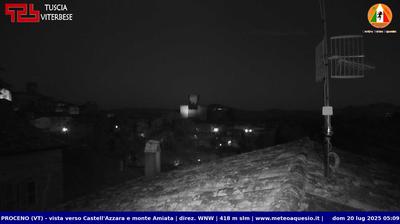 immagine della webcam nei dintorni di Acquapendente: webcam Proceno