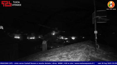 immagine della webcam nei dintorni di Castel del Piano: webcam Proceno