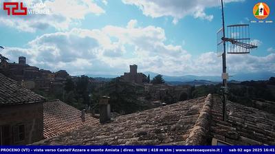 immagine della webcam nei dintorni di Castel Viscardo: webcam Proceno
