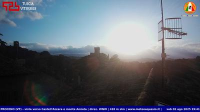 immagine della webcam nei dintorni di Castel Viscardo: webcam Proceno
