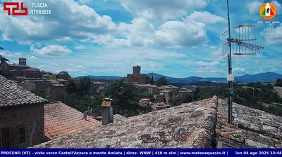 immagine della webcam nei dintorni di Roccalvecce: webcam Proceno