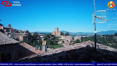 immagine della webcam nei dintorni di Marta: webcam Proceno