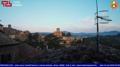 immagine della webcam nei dintorni di Capodimonte: webcam Proceno