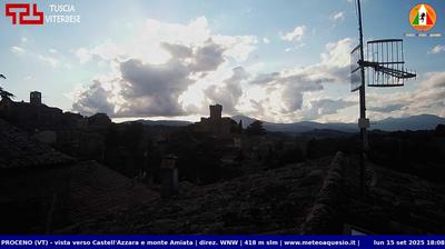 immagine della webcam nei dintorni di Gradoli: webcam Proceno