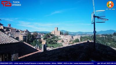 immagine della webcam nei dintorni di Castel Viscardo: webcam Proceno