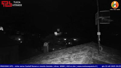 immagine della webcam nei dintorni di Pian di Rota: webcam Proceno
