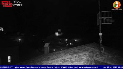 immagine della webcam nei dintorni di Valentano: webcam Proceno