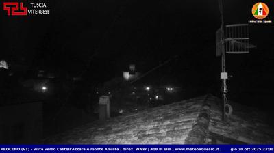 immagine della webcam nei dintorni di Ischia di Castro: webcam Proceno