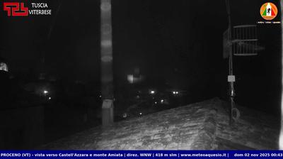 immagine della webcam nei dintorni di Monte Amiata: webcam Proceno