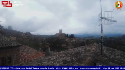 immagine della webcam nei dintorni di Sarteano: webcam Proceno