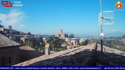 immagine della webcam nei dintorni di Orvieto: webcam Proceno