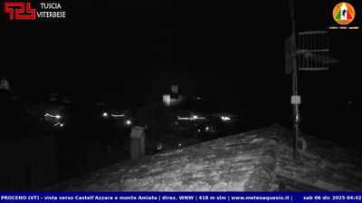 immagine della webcam nei dintorni di Acquapendente: webcam Proceno