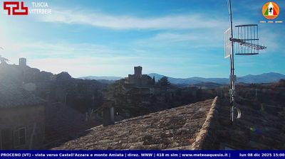 immagine della webcam nei dintorni di Orvieto: webcam Proceno