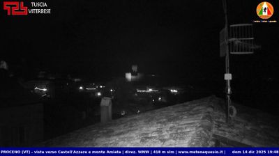 immagine della webcam nei dintorni di Valentano: webcam Proceno