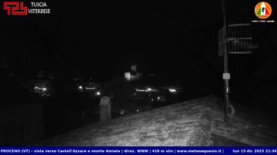 immagine della webcam nei dintorni di Lubriano: webcam Proceno