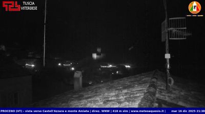 immagine della webcam nei dintorni di Monte Amiata: webcam Proceno