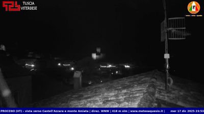 immagine della webcam nei dintorni di Castel Viscardo: webcam Proceno