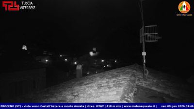 immagine della webcam nei dintorni di Saturnia: webcam Proceno