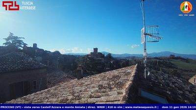 immagine della webcam nei dintorni di Saturnia: webcam Proceno