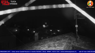 immagine della webcam nei dintorni di Castell'Azzara: webcam Proceno