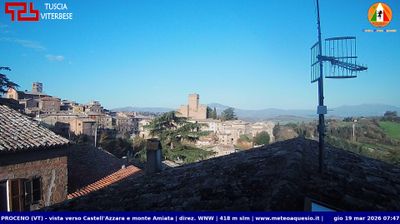 immagine della webcam nei dintorni di Valentano: webcam Proceno