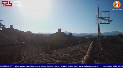 immagine della webcam nei dintorni di Monte Amiata: webcam Proceno