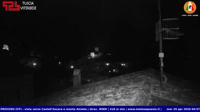 immagine della webcam nei dintorni di Fabro: webcam Proceno