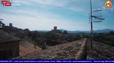 immagine della webcam nei dintorni di Castel del Piano: webcam Proceno