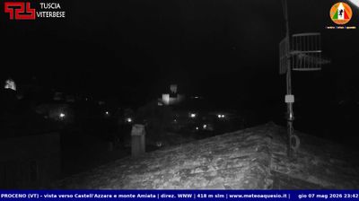 immagine della webcam nei dintorni di Abbadia San Salvatore: webcam Proceno