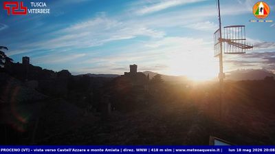 immagine della webcam nei dintorni di Monte Amiata: webcam Proceno