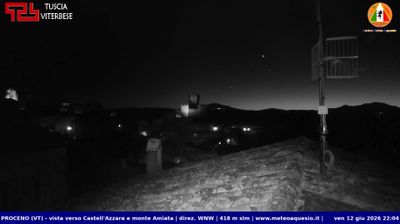 immagine della webcam nei dintorni di Castell'Azzara: webcam Proceno