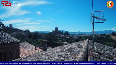 immagine della webcam nei dintorni di Piegaro: webcam Proceno