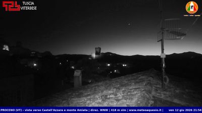 immagine della webcam nei dintorni di Valentano: webcam Proceno