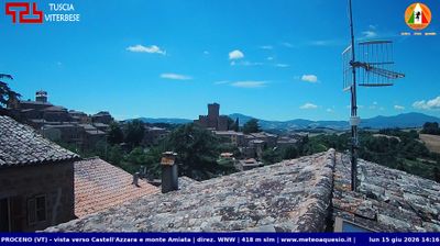 immagine della webcam nei dintorni di Piegaro: webcam Proceno