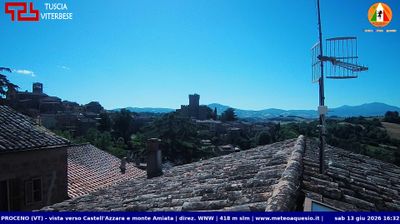 immagine della webcam nei dintorni di Castel Viscardo: webcam Proceno