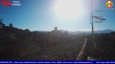 immagine della webcam nei dintorni di Capodimonte: webcam Proceno