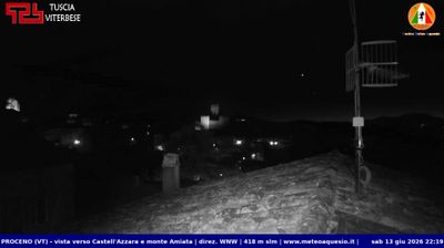 immagine della webcam nei dintorni di Abbadia San Salvatore: webcam Proceno
