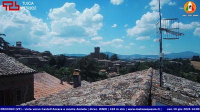immagine della webcam nei dintorni di Marta: webcam Proceno