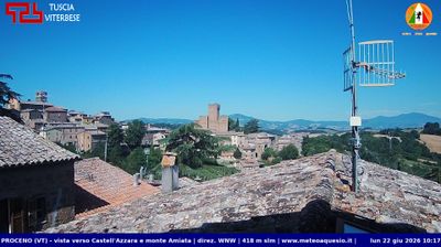 immagine della webcam nei dintorni di Monte Amiata: webcam Proceno