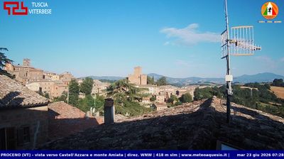 immagine della webcam nei dintorni di Abbadia San Salvatore: webcam Proceno
