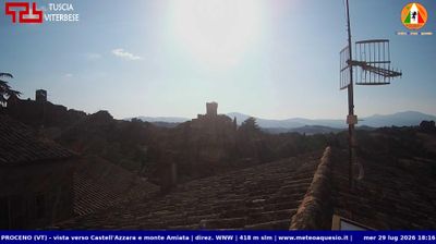 immagine della webcam nei dintorni di Fabro: webcam Proceno