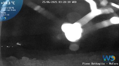 immagine della webcam nei dintorni di Termini Imerese: webcam Piano Battaglia
