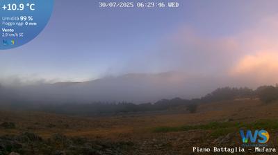 immagine della webcam nei dintorni di Termini Imerese: webcam Piano Battaglia