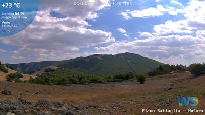 immagine della webcam nei dintorni di Cefalù: webcam Piano Battaglia
