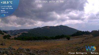 immagine della webcam nei dintorni di Termini Imerese: webcam Piano Battaglia