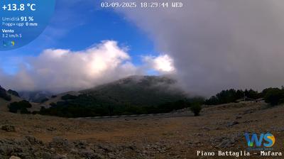 immagine della webcam nei dintorni di Petralia Soprana: webcam Piano Battaglia