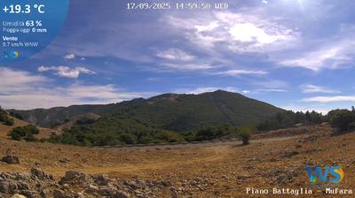 immagine della webcam nei dintorni di Termini Imerese: webcam Piano Battaglia