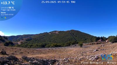 immagine della webcam nei dintorni di Cefalù: webcam Piano Battaglia